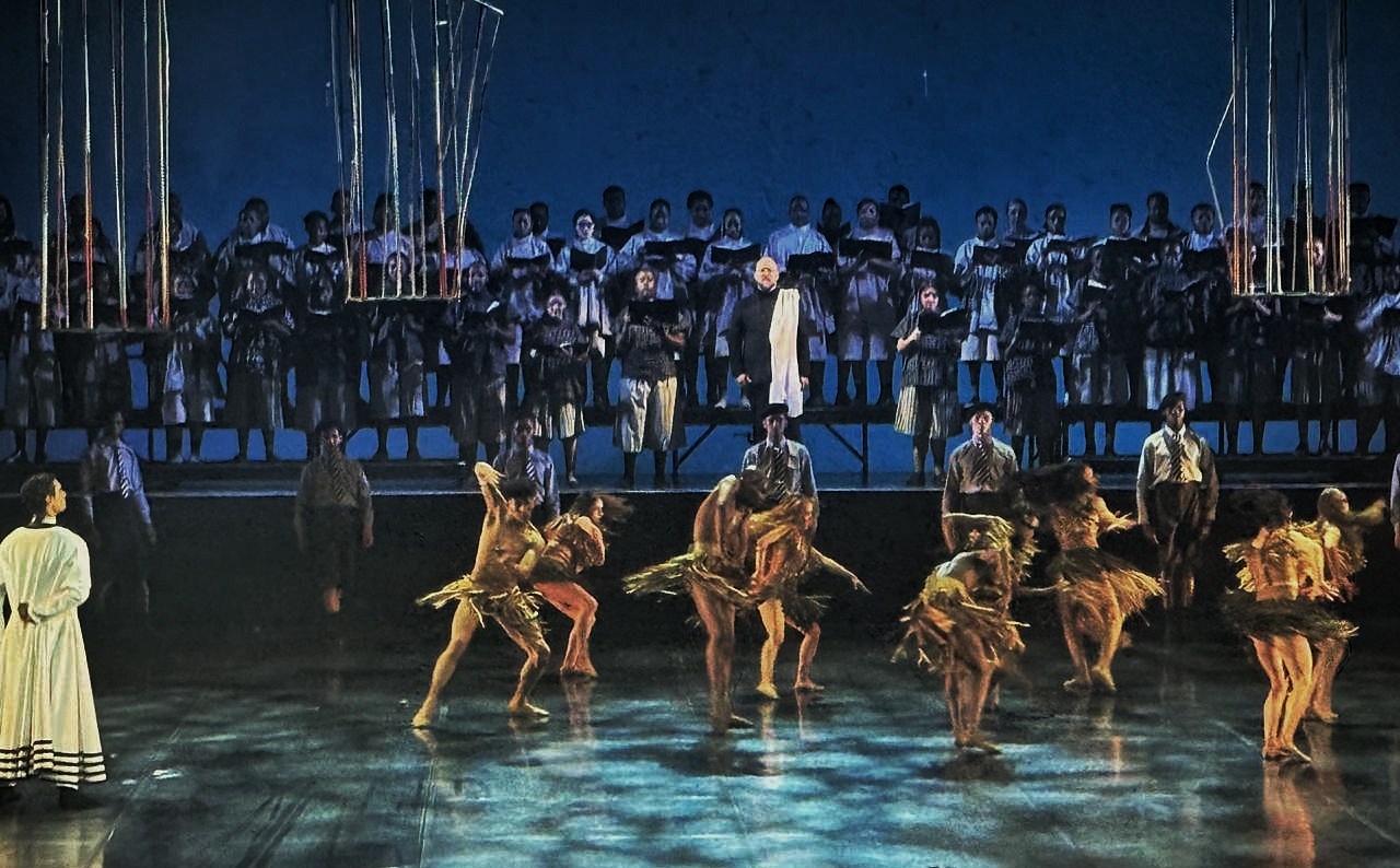 Chris Vale as Pentheus in The Bacchae